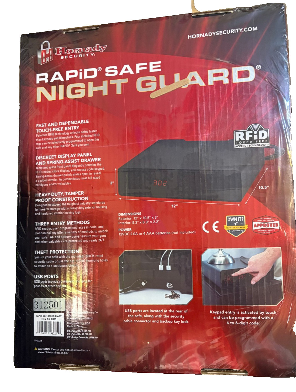 Hornady Rapid Safe Night Guard - 98215