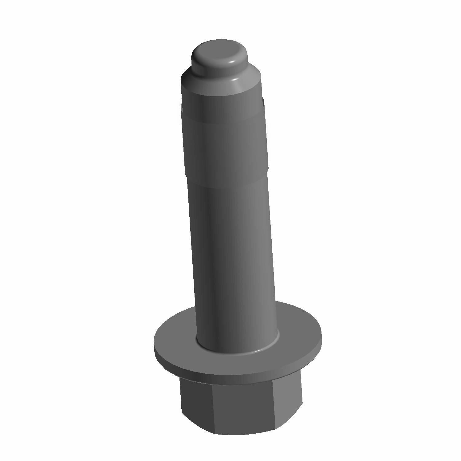 Polaris Hex Flange Screw, 10 mm x 1.5 mm x 40 mm, for Snowmobile - 7520894