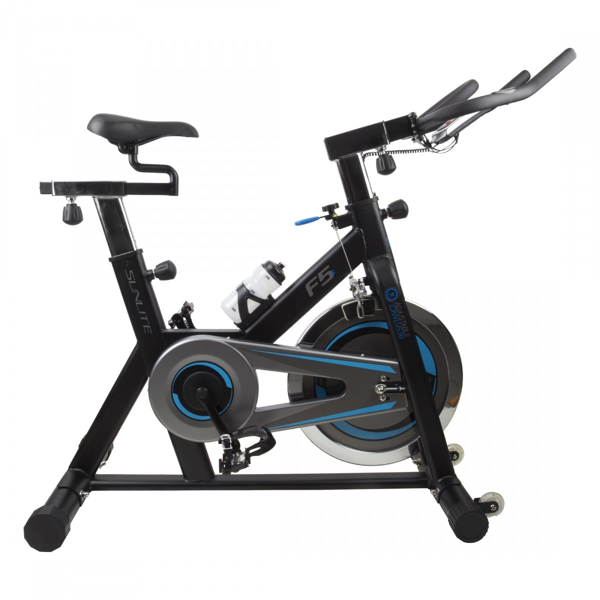 Sunlite F-5 V3 Adjustable Resistance Indoor Training Cycle with Heavy-Duty Frame