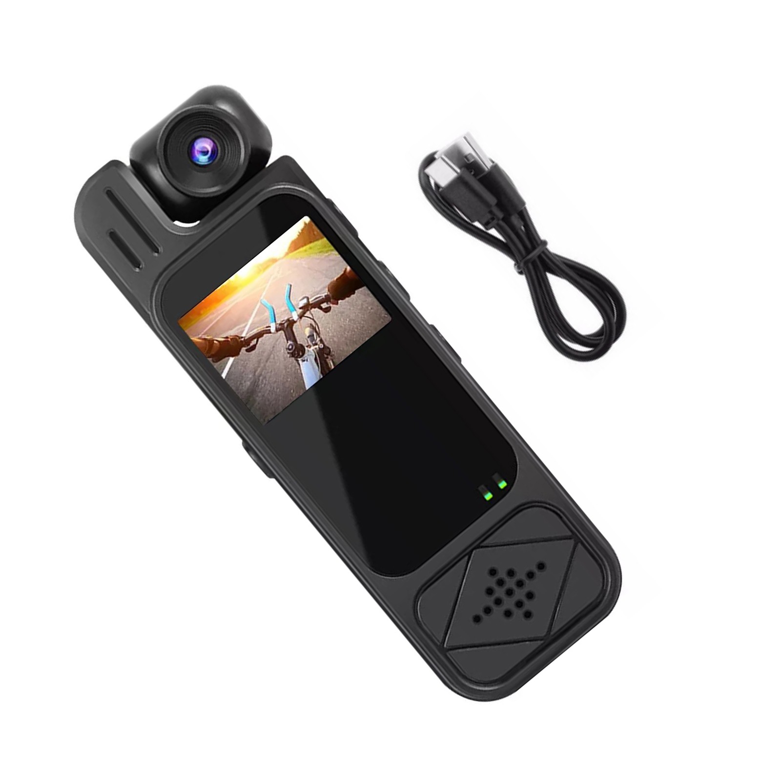 1080P DVR IR Night Audio Video Recorder 180° Rotation Mini Body Sport Camera