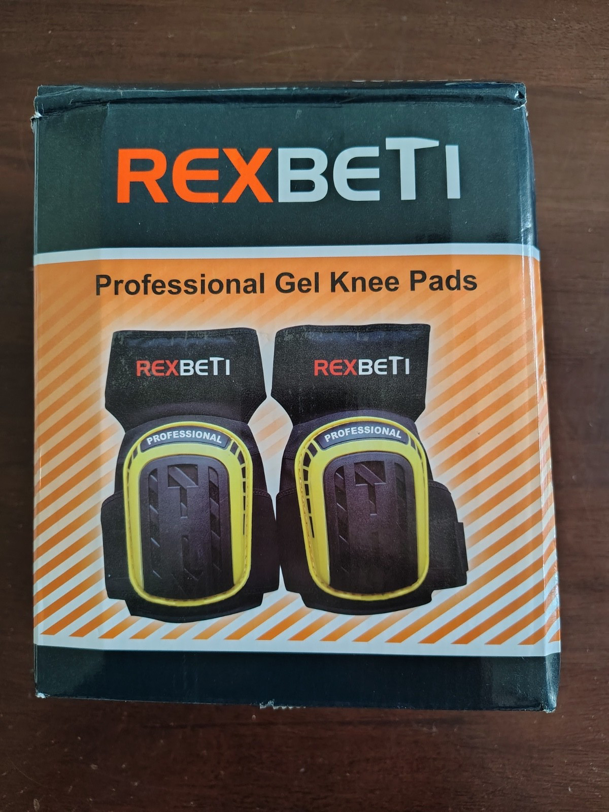 REXBETI Knee Pads for Work, Construction, Original, Yellow