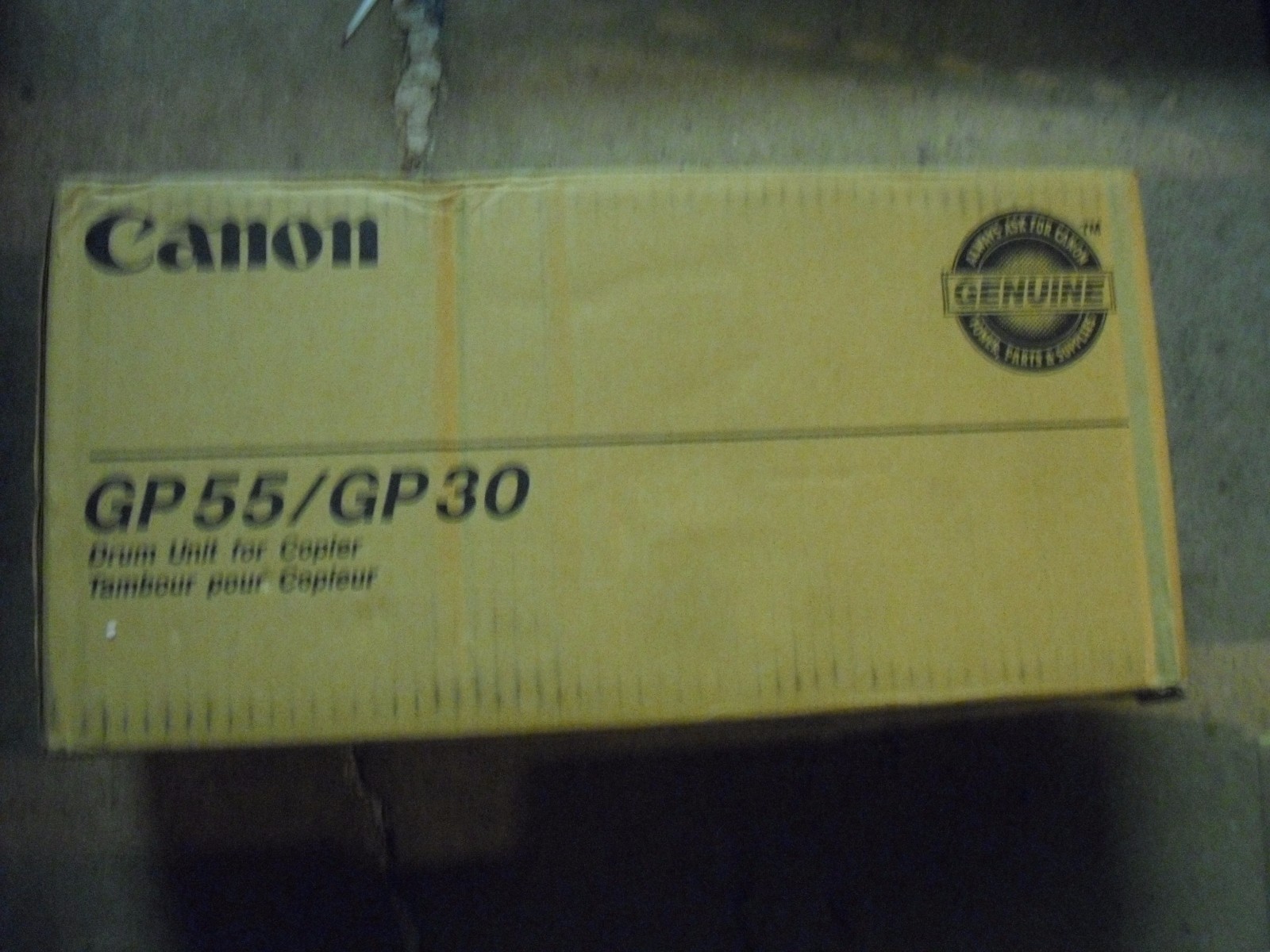 New ! Genuine Canon GP30 GP55 Black Drum Unit GP 55 1340A003AA