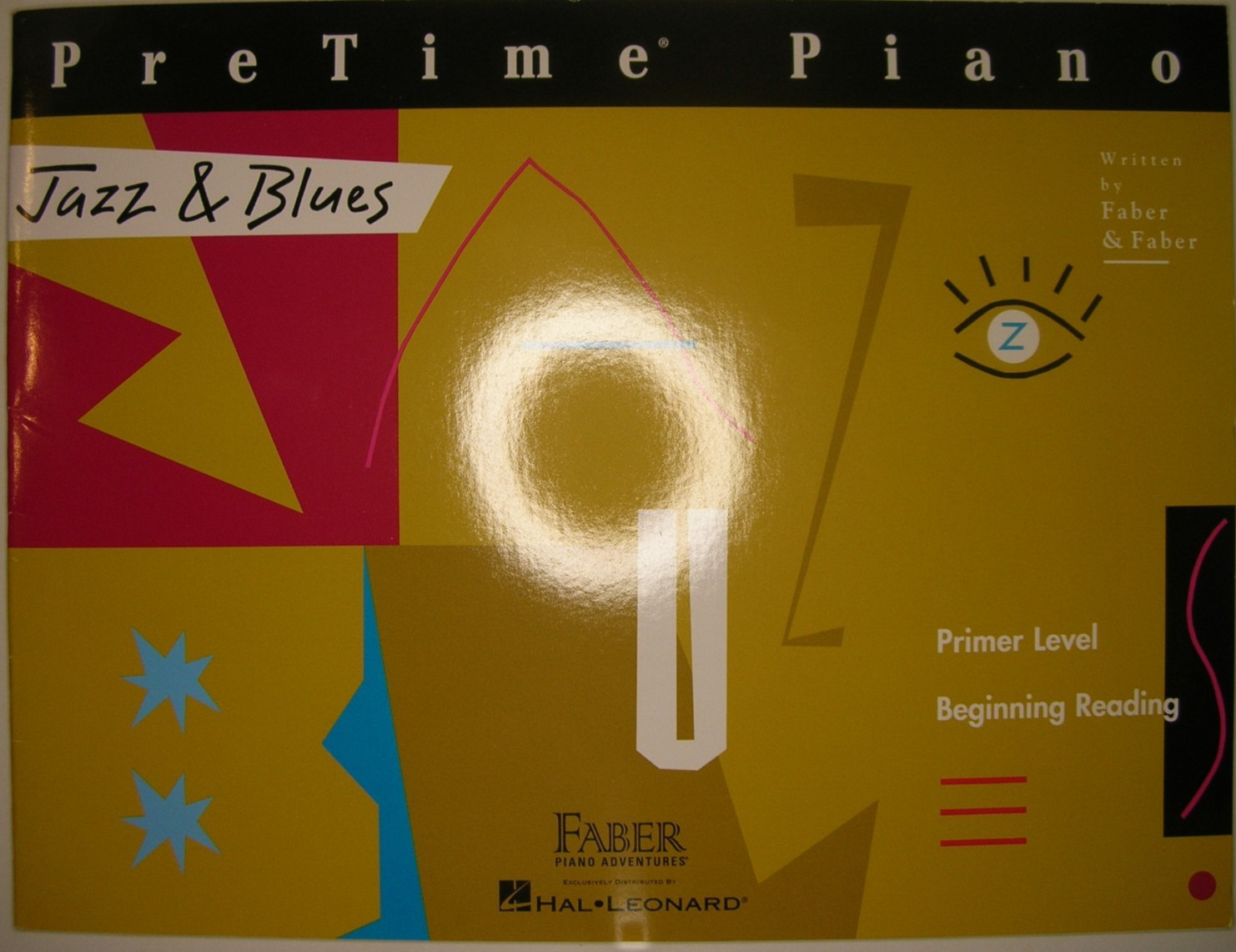 New Faber PreTime Piano Jazz & Blues Primer Level Music Book FF1047 Pre Time