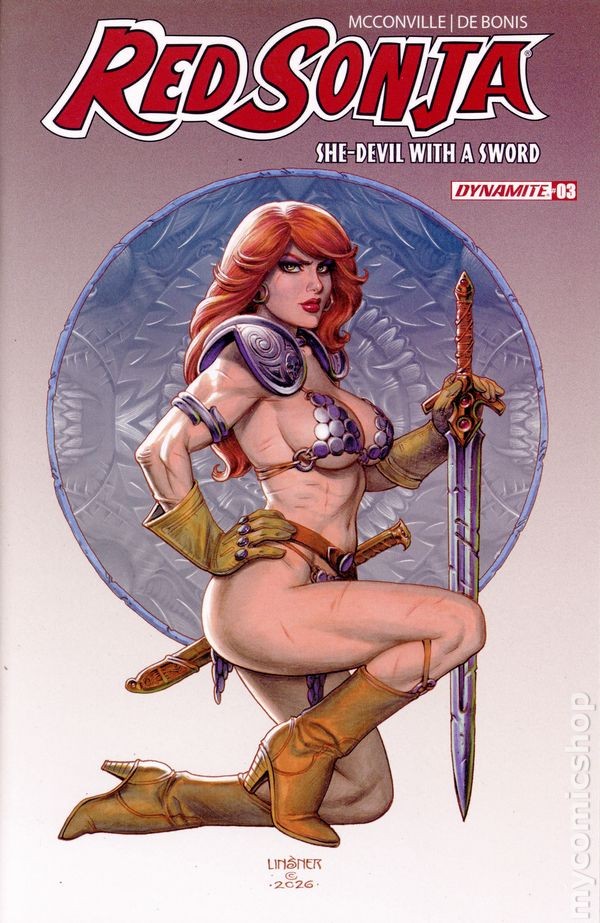 Red Sonja She Devil with a Sword #3C 2026 Stock Image
