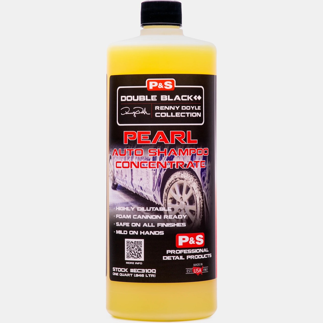 P&S Detailing EC310Q PEARL AUTO SHAMPOO Concentrate for Car & Auto Detail Quart