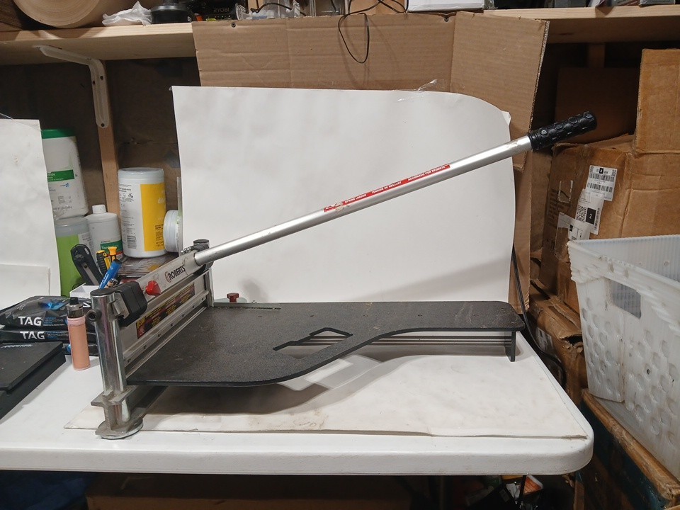 Roberts 10-63 13" Multi-Floor Cutter Laminate Vinyl Plank Guillotine Cutter Comp
