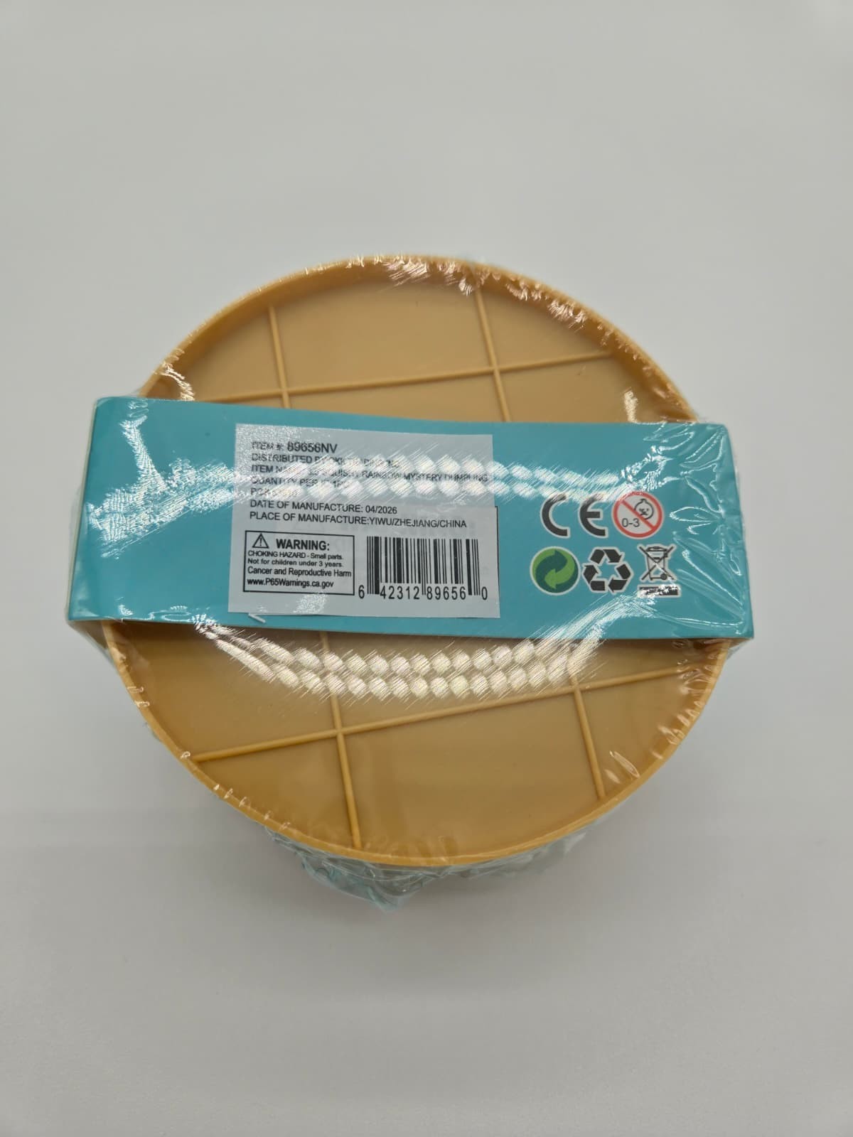 Dumpling Squishy Mystery 3.5" Stress Balls Fidget Sensory Toy Random Pull Sealed