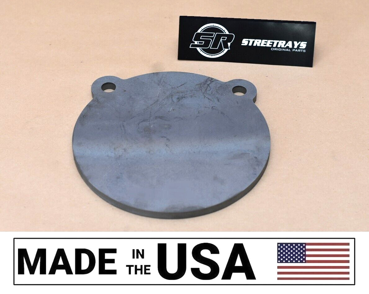 [SR] Shooting Range Practice Steel Target Gong 3/8" Thick 8" Round Laser Cut