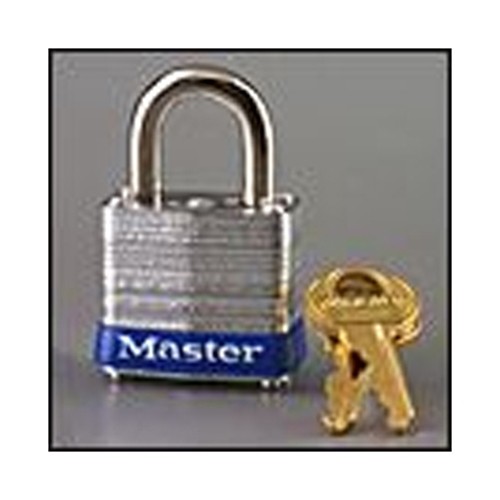 MasterLock 7KAP319 1-1/8-in. Keyed Alike Laminated Steel Pin Tumbler Padlock