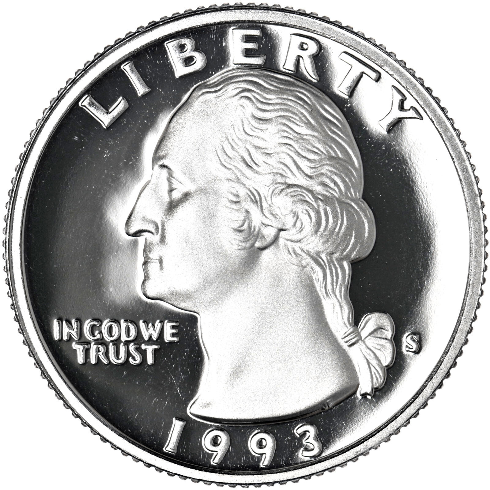1993 S Proof Set Original Box & COA 5 Coins CN-Clad
