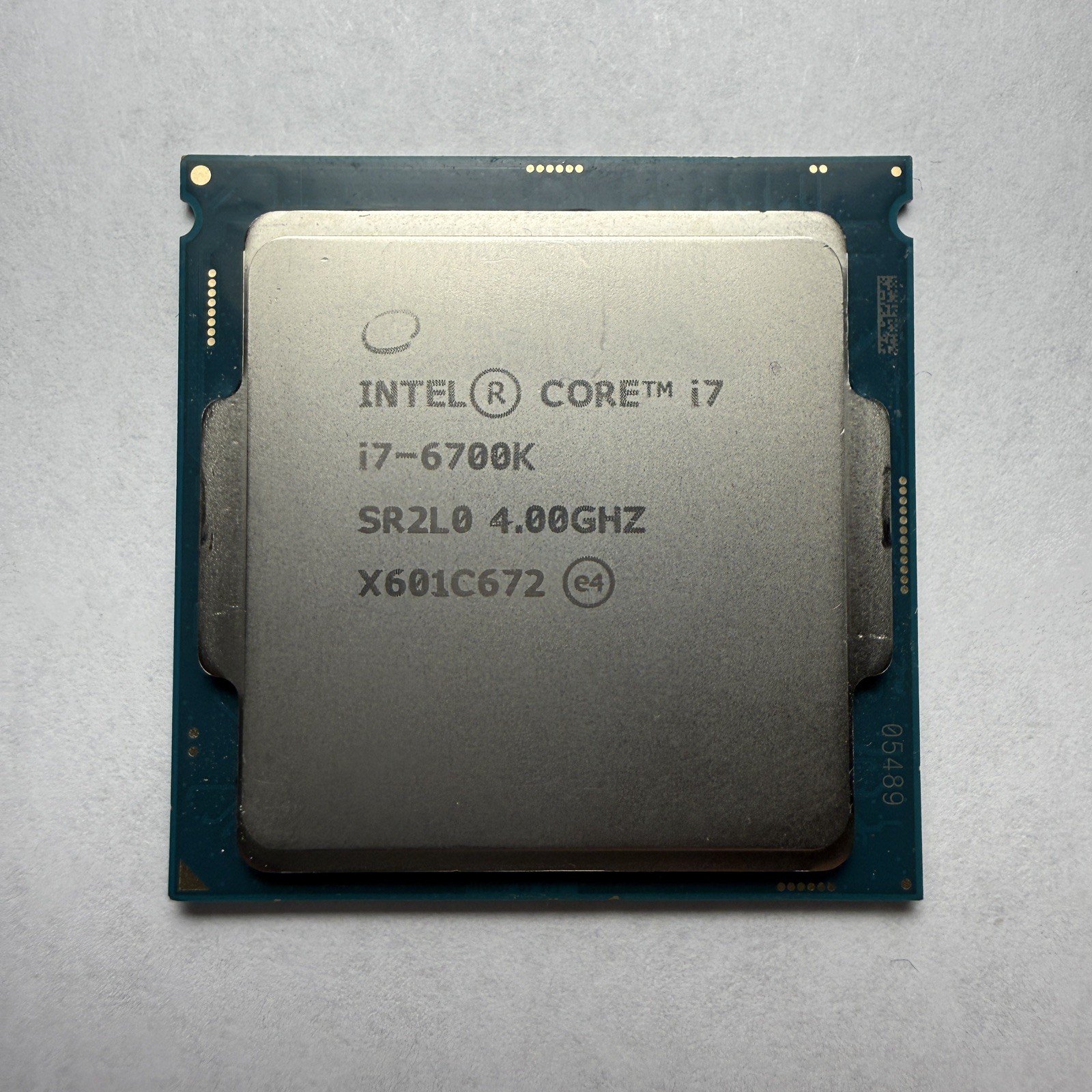 Intel® Core™ i7-6700K (8M Cache, up to 4.20GHz) Quad-Core LGA1151 CPU - SR2L0
