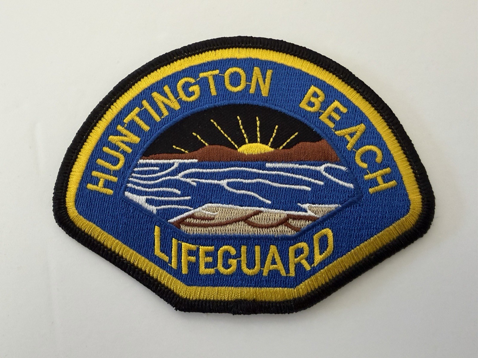 CALIFORNIA CA HUNTINGTON BEACH LIFEGUARD PATCH ORANGE COUNTY #D38