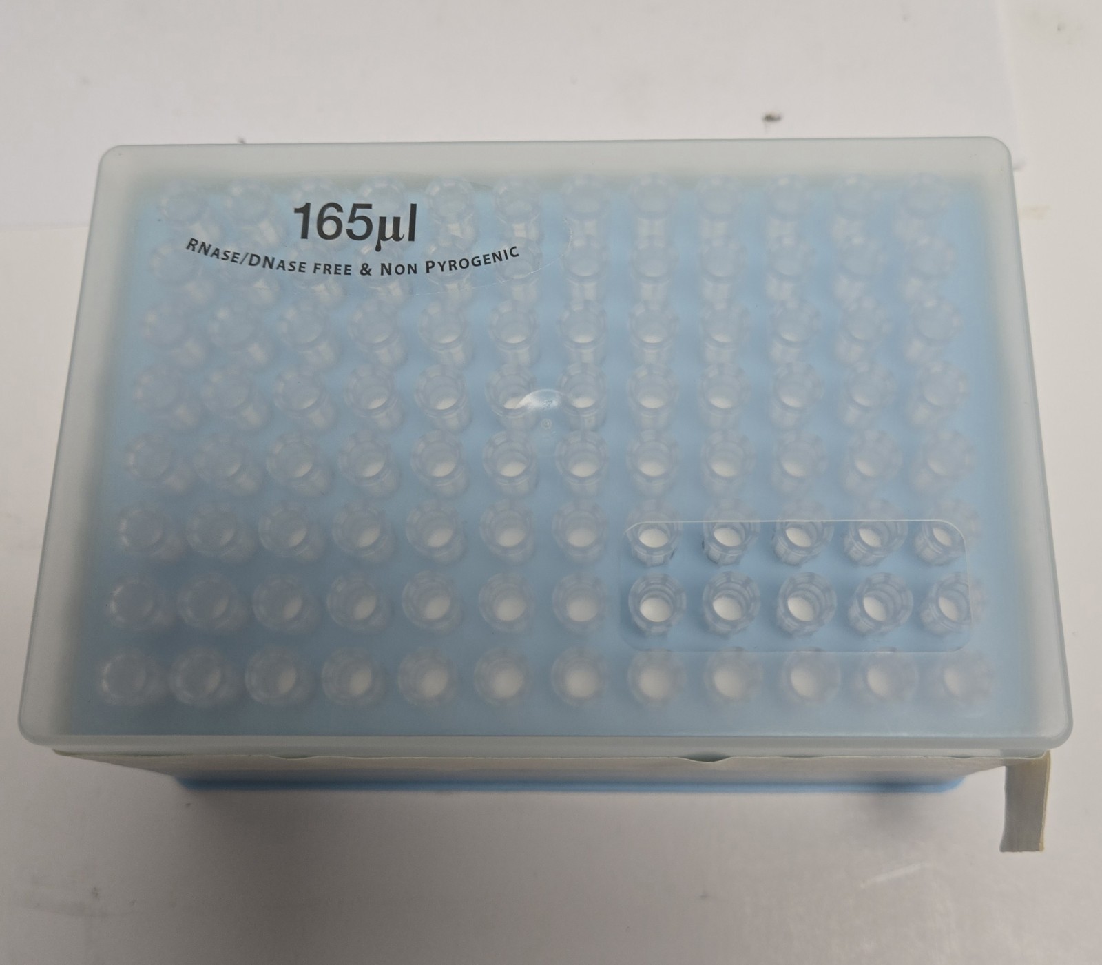 AGILENT ROBOTIC FILTER TIPS165UL. 10 RACKS (960) PCS.