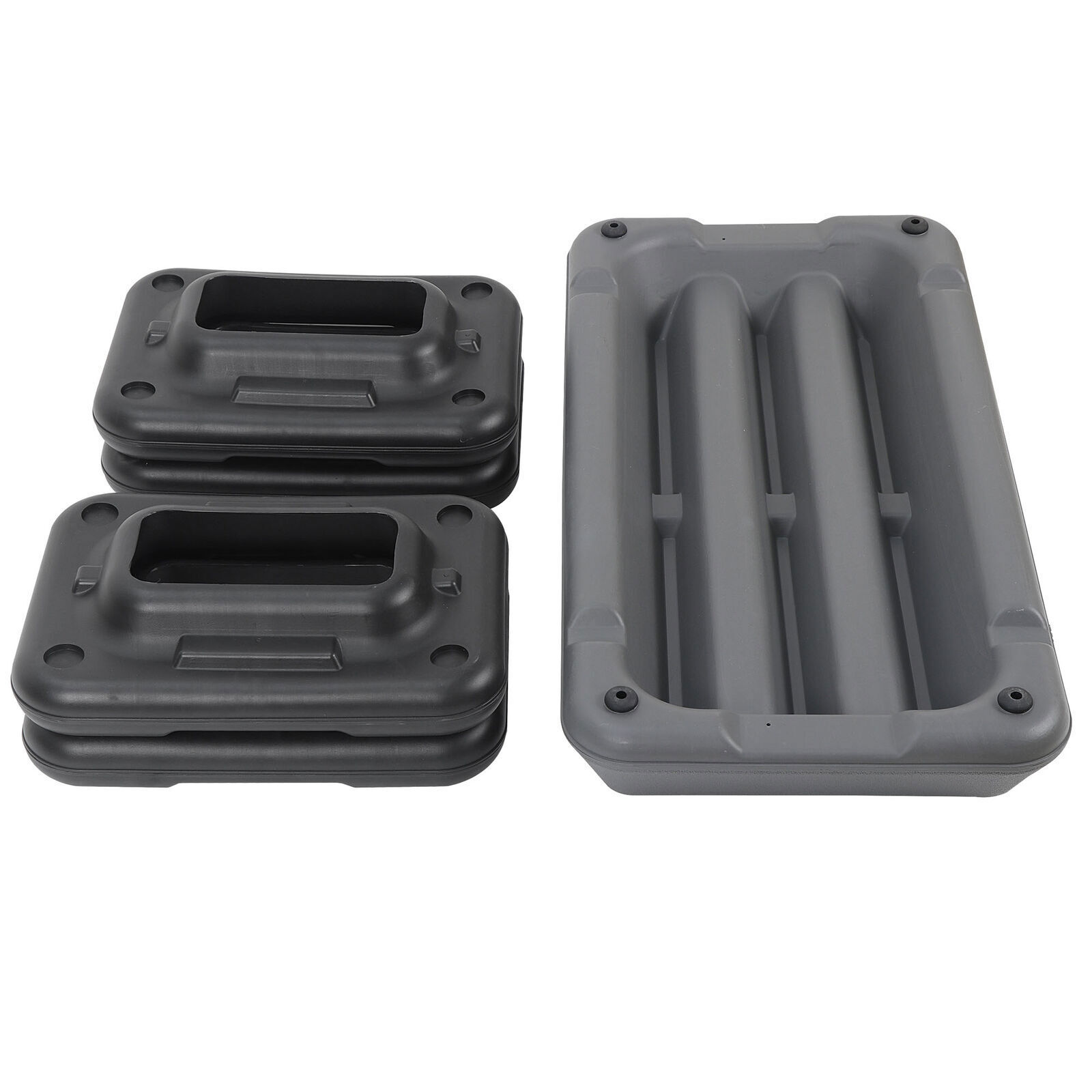 28'' Adjustable Aerobic Stepper Step Platform W/4 Riser Exercise Workout Stepper