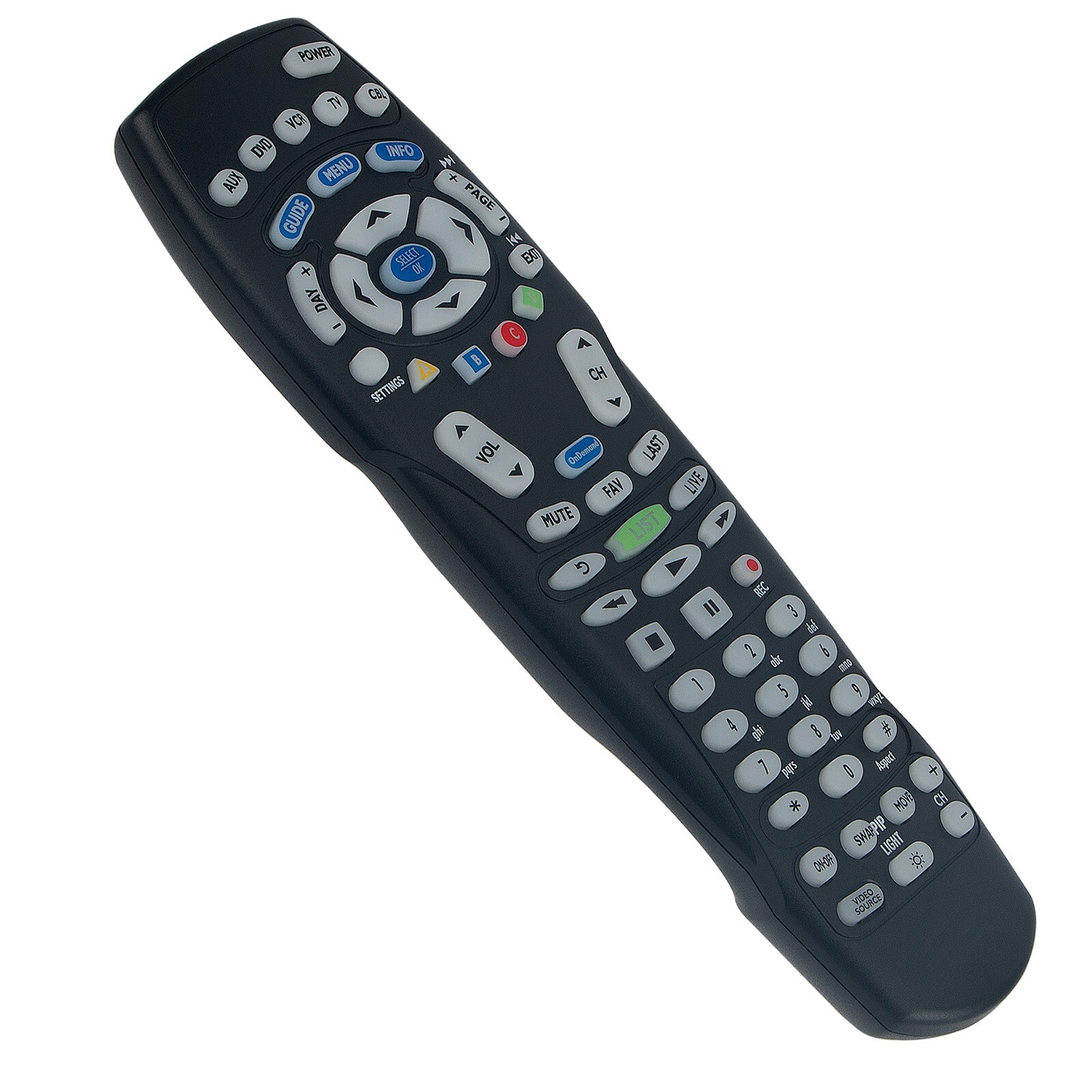 RC1226006-04B,RC122 Replace Remote Control For Spectrum Time Warner Cable Box