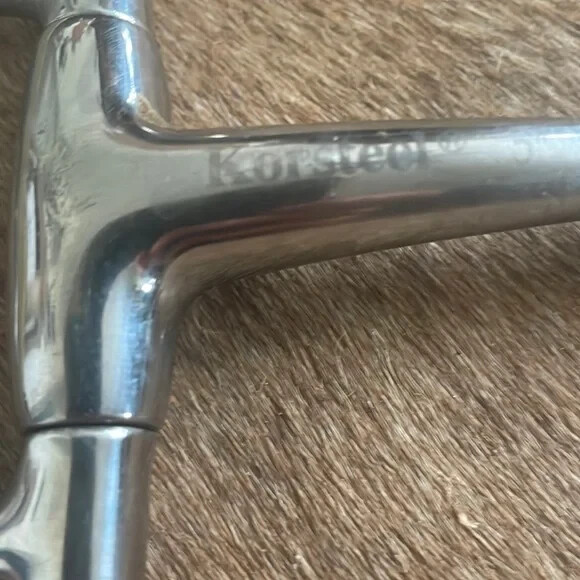 JP Korsteel Full Cheek Eggbutt Snaffle