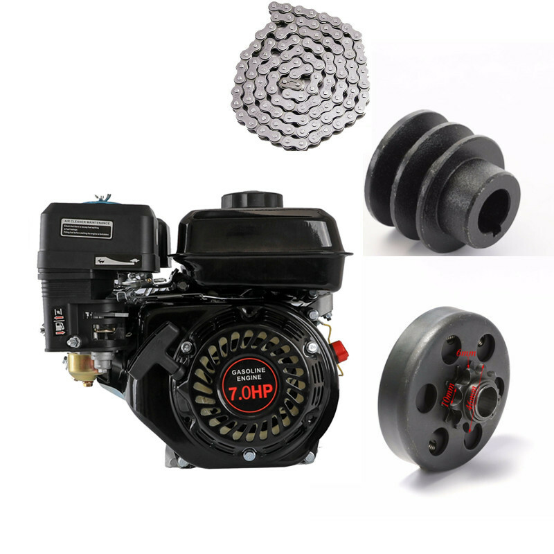 7HP Go kart 210/212cc Stationary Complete Engine Motor kit 20mm Shaft 4 Stroke