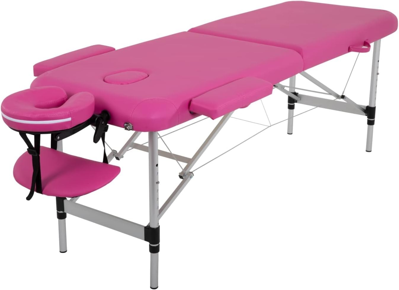 Portable Aluminium Massage Table 24" Wide - Height Adjustable & Lightweight