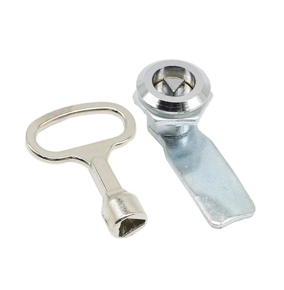 Zinc Alloy Triangle Cam Lock MS705 MS406 Cabinet Electric Box Tool Box Lock