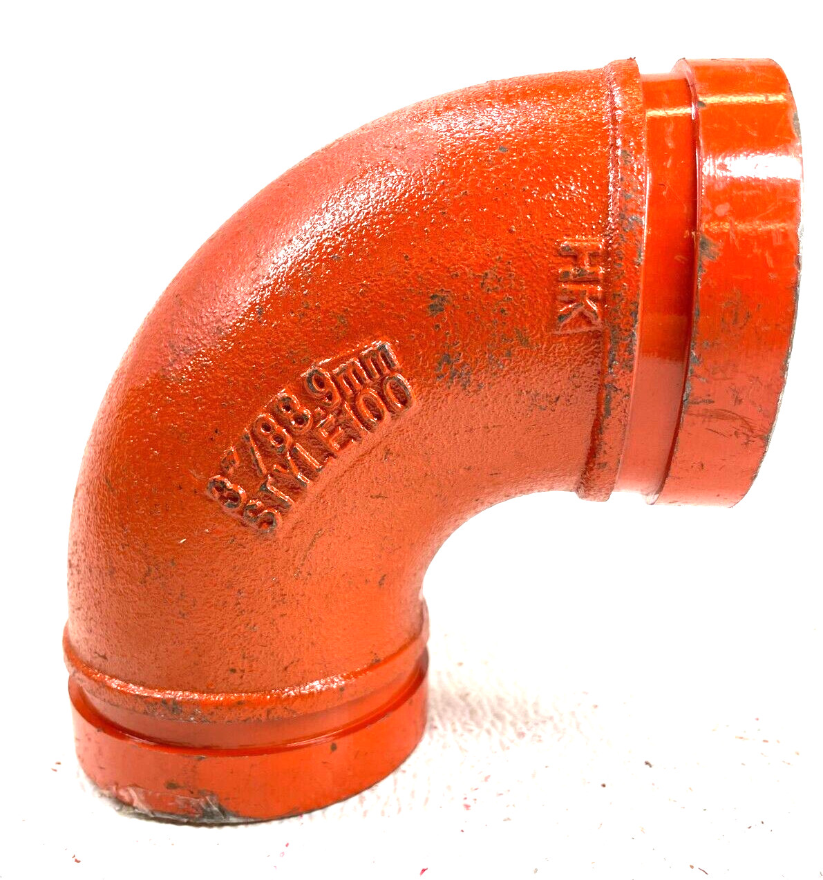 CPS Style 100 3" 90-Degree Elbow Fitting fits Grooved End IPS Pipe Size