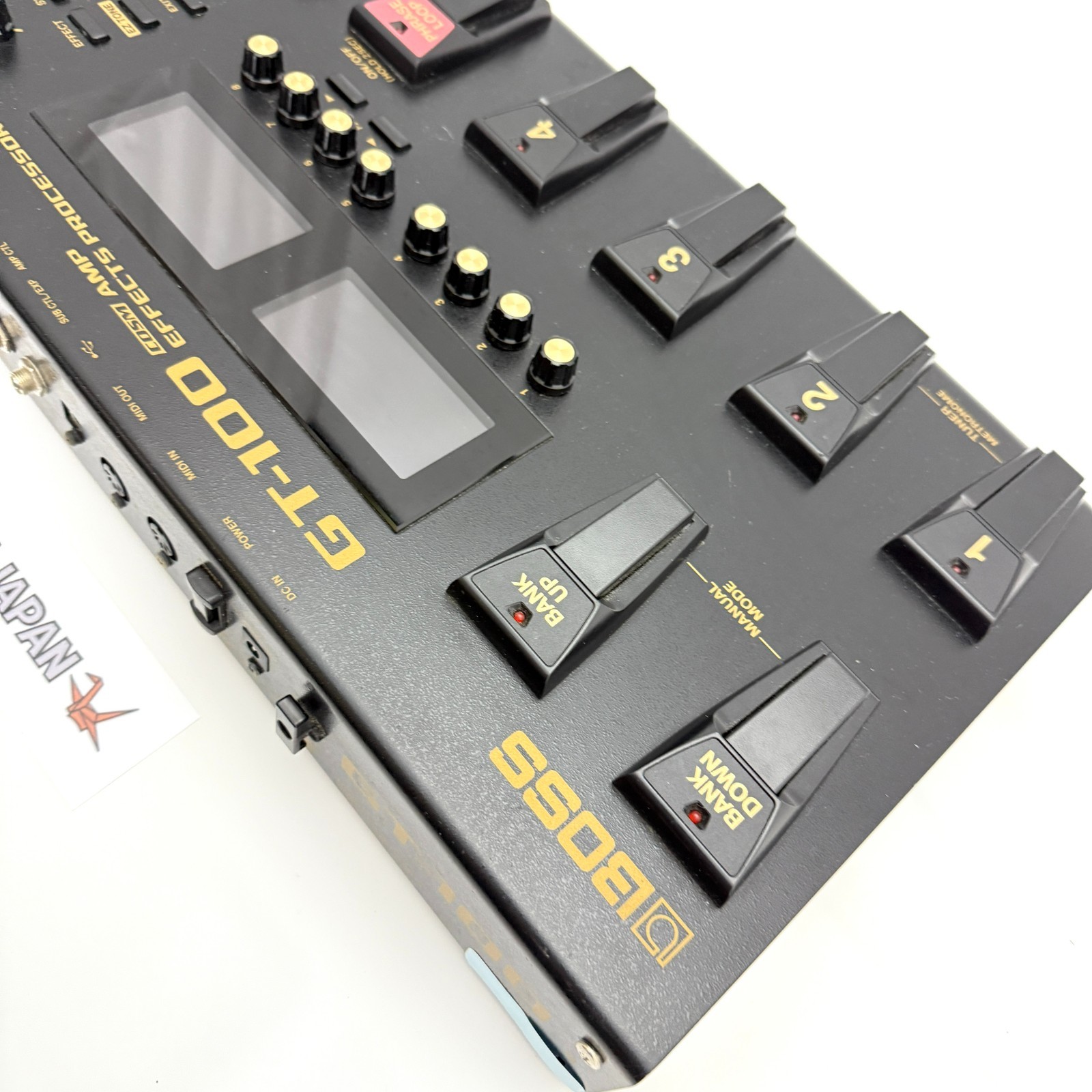 Boss GT-100 Multi-Effects Processor Guitar Effect Pedal w/ Adapter Japan #0142
