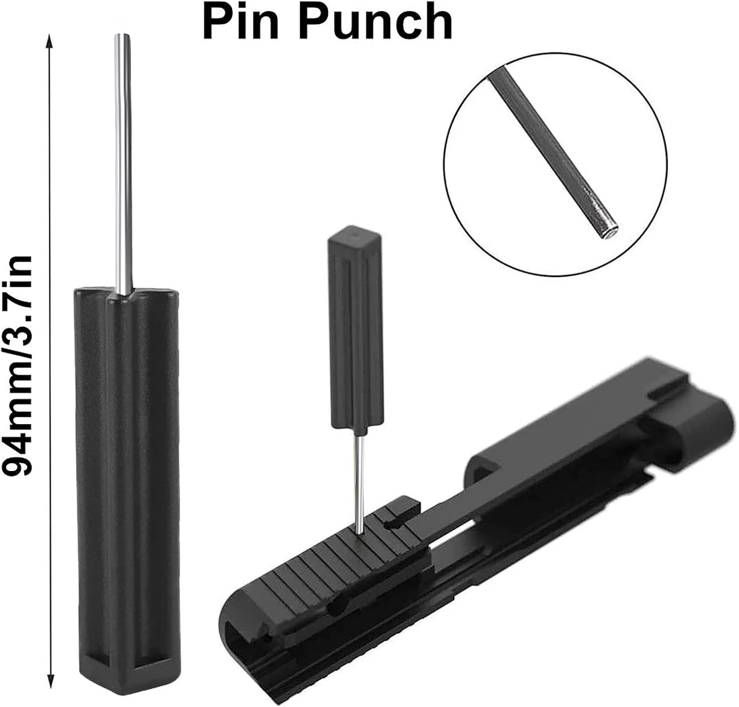 Front Sight Installation Hex Tool & Armorers Disassembly Tool for Glock