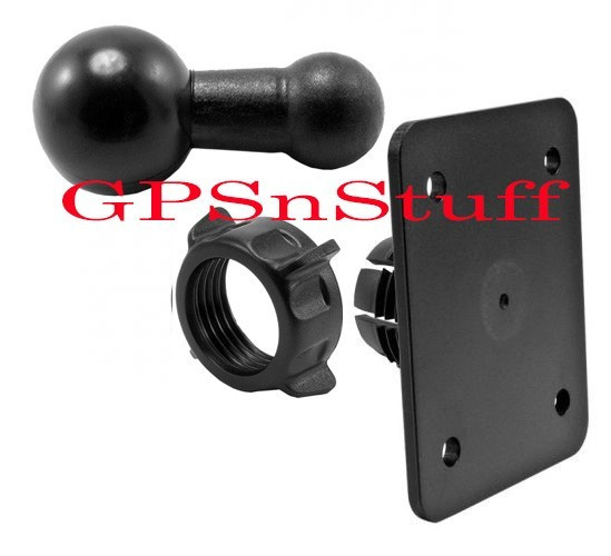 Arkon Mount for 25mm Ball to 17mm adapter with 4-Hole AMPS Plate +Tightning Ring