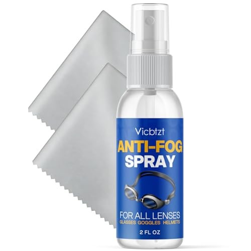 Anti Fog Spray for Swim Goggles, Snorkel, Scuba & Ski Masks, Reef Safe & Long