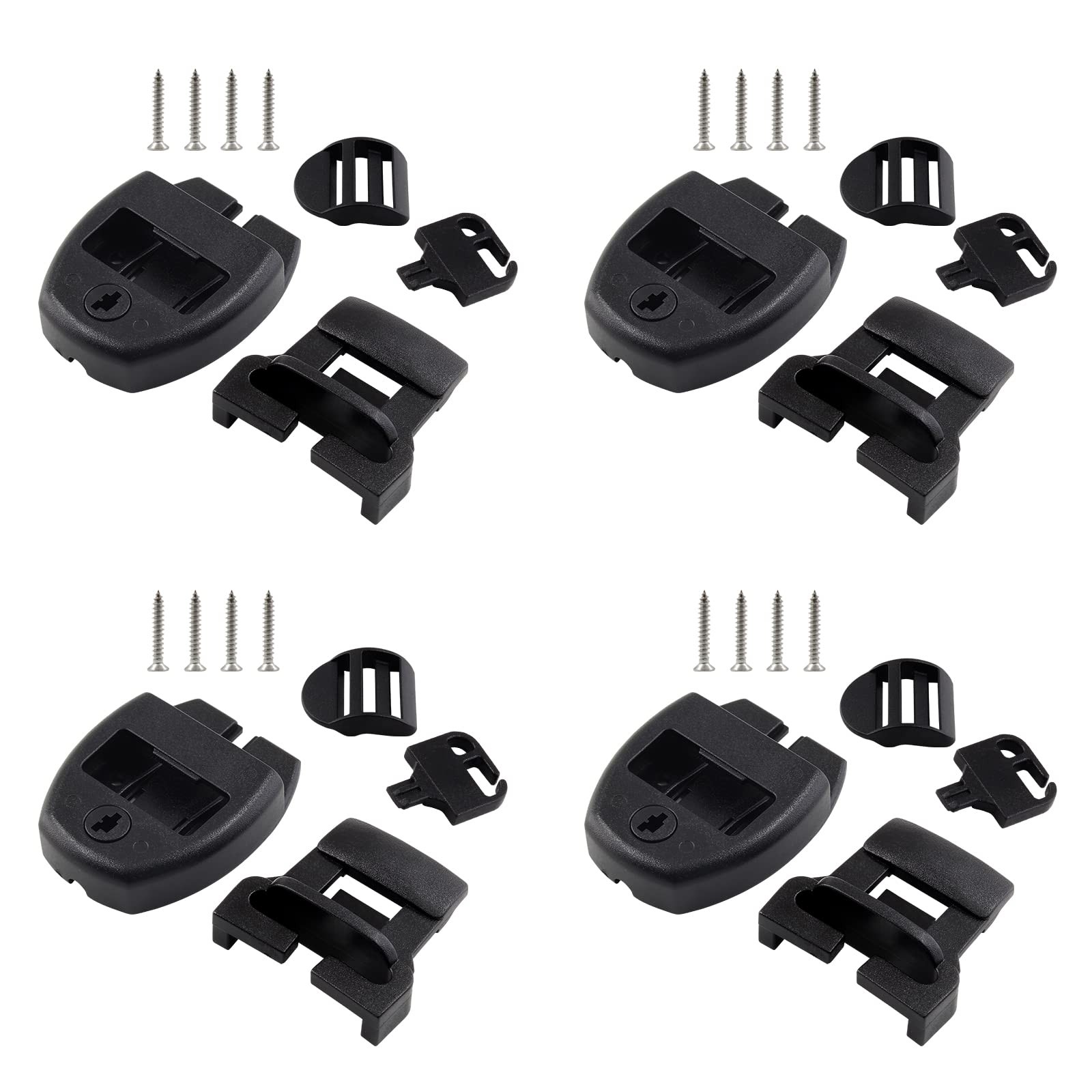 Biaungdo 4 Sets Spa Tub Cover Clip Replacement Kit, Hot Style B