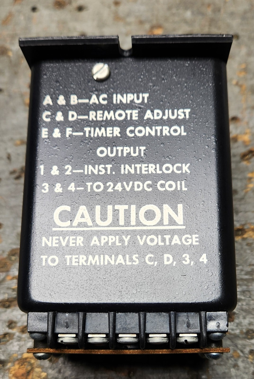 Industrial Solid State Controls 1013-SP2A Relay .6-5Sec Type 1