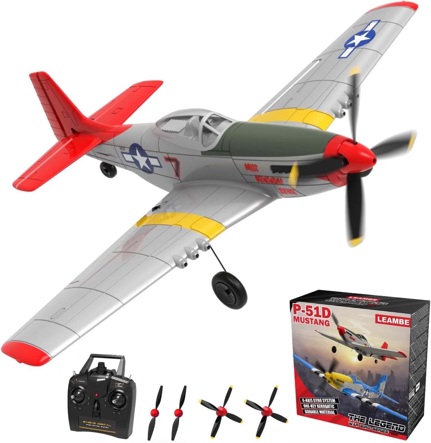 RC Plane 4 Channel – Ready to Fly Aerobatic Easy Control