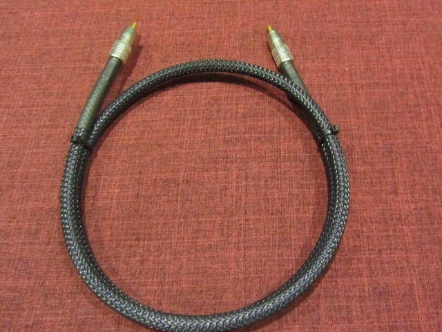 2 ft. Belden 1694A SPDIF 75 Ohm Cable w/ Canare  RCAP-C53 Gold RCA.