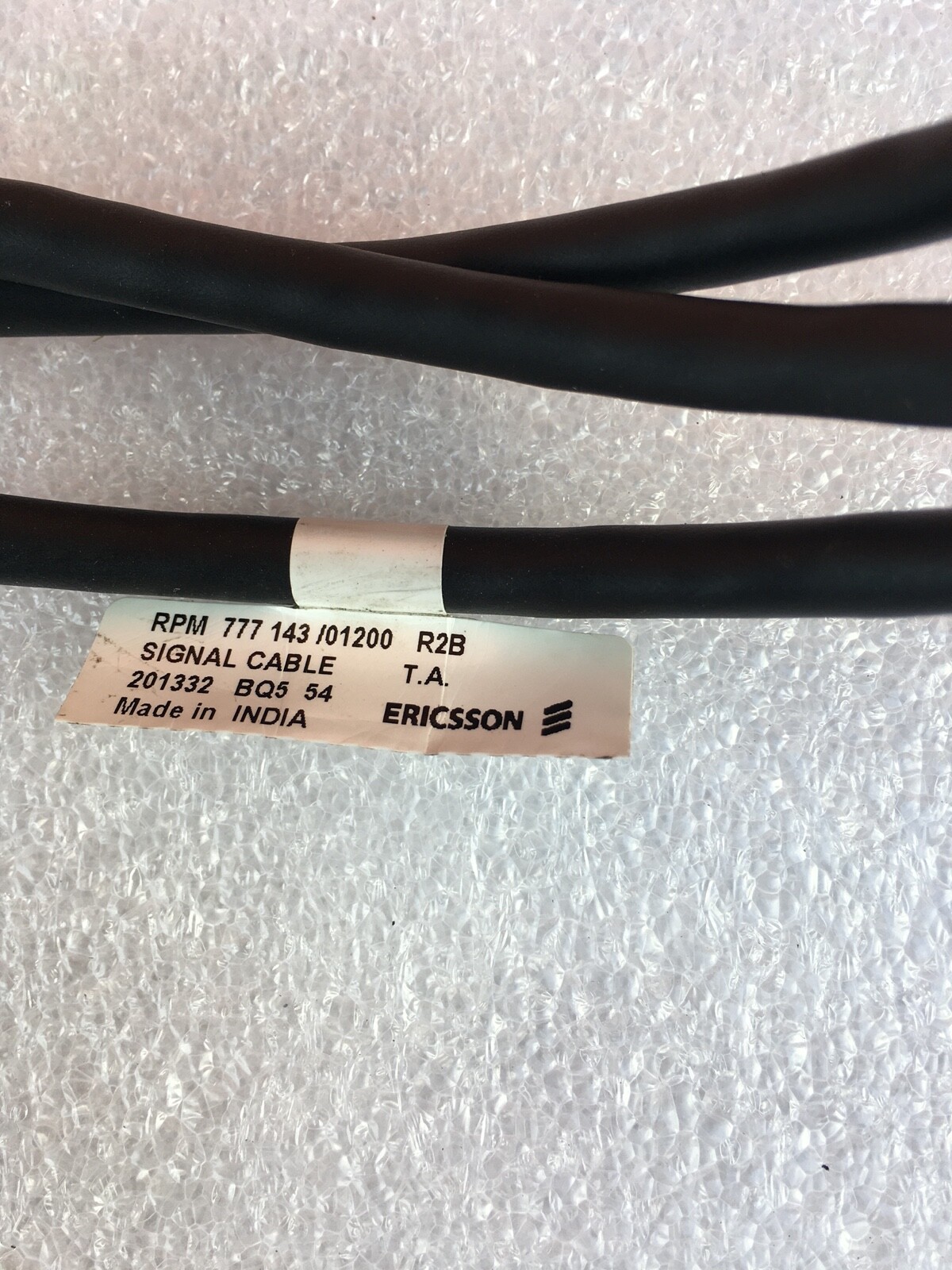 Lot of 10 ERICSSON RPM 777 143/01200 SIGNAL CABLE
