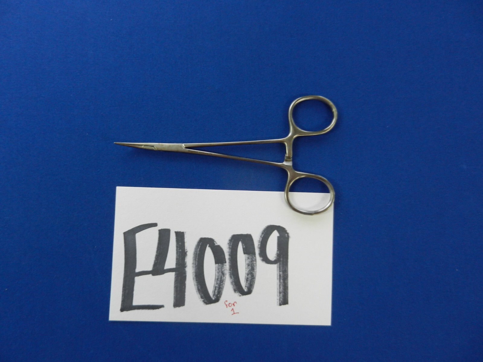 E4009 Aesculap MB229R Jacobson Mosquito Forceps 5" Overall Length