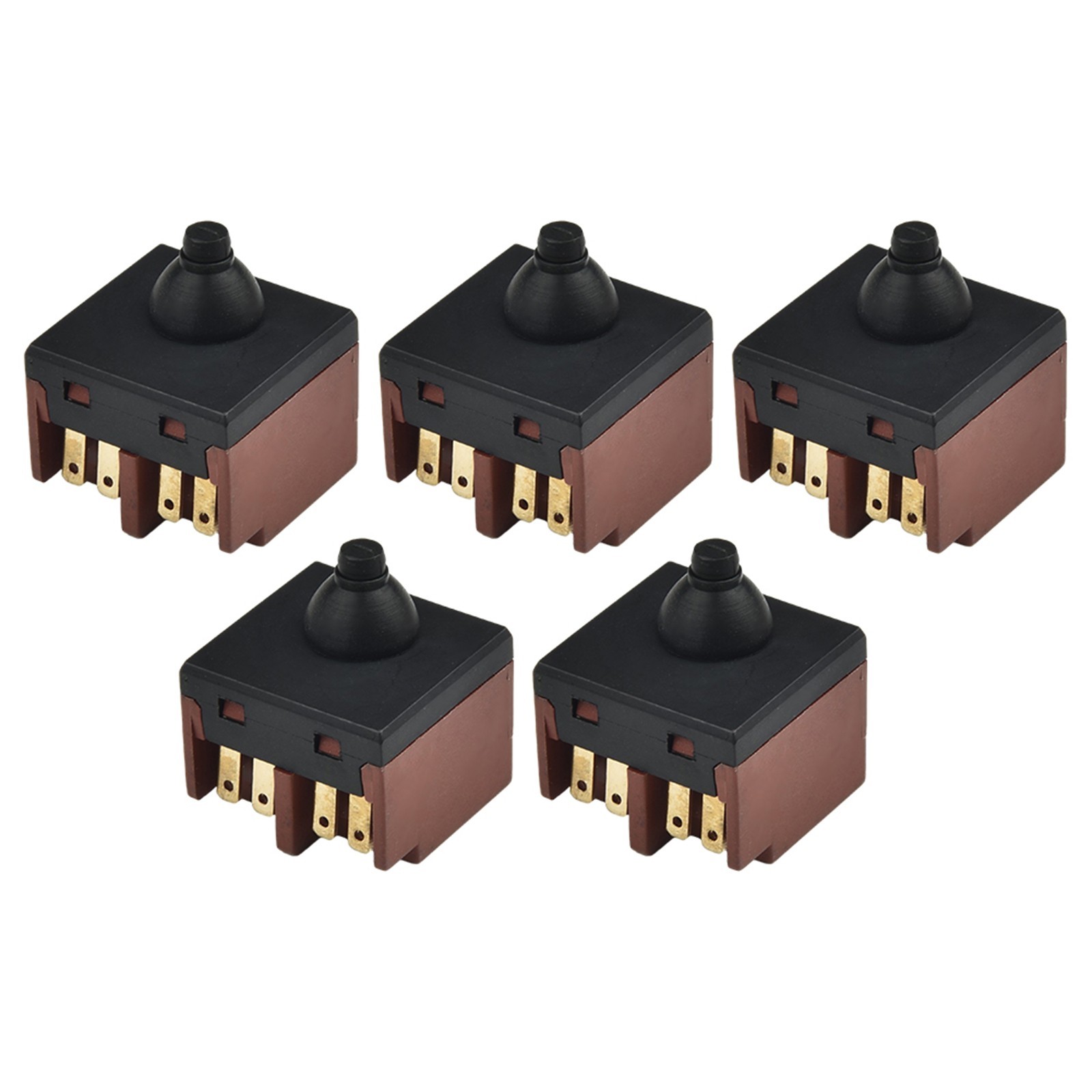 High quality and Reliable 5pcs Switch Replacement for 4 For Angle Grinder