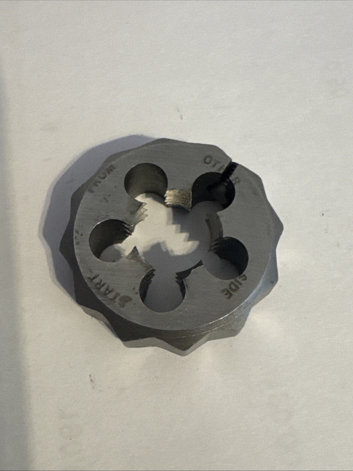 Snap On 1/2-13NC Double Hex Adjustable Die New
