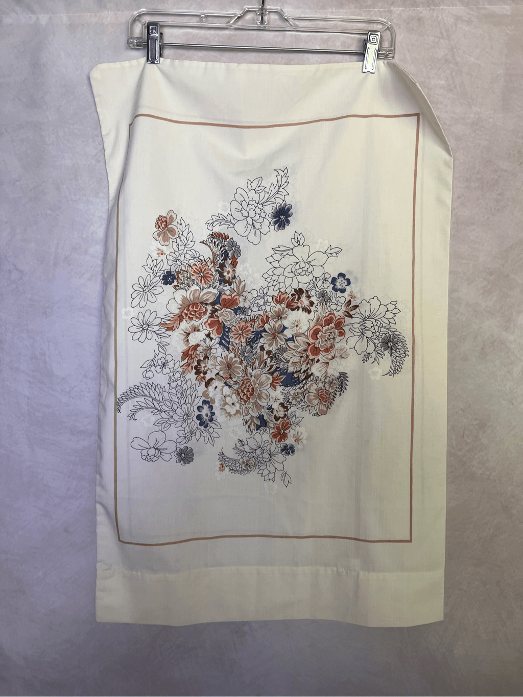 Vintage Floral Pillowcase