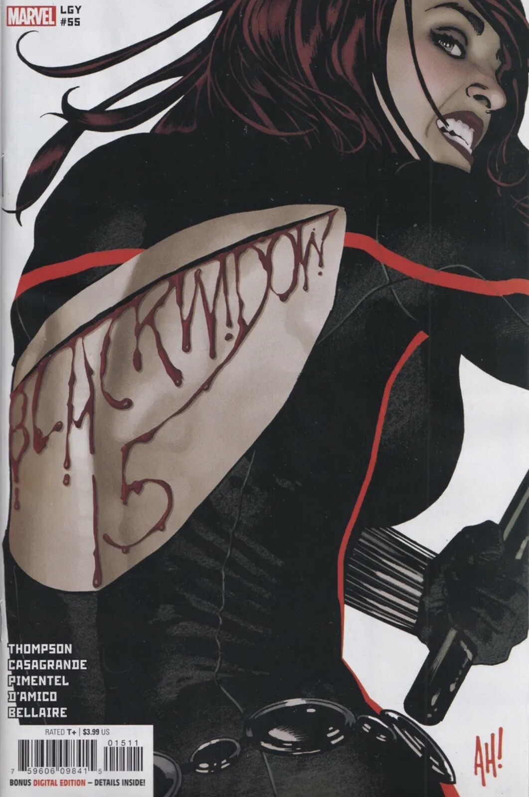 BLACK WIDOW #15 CVR A ADAM HUGHES 2022 NM