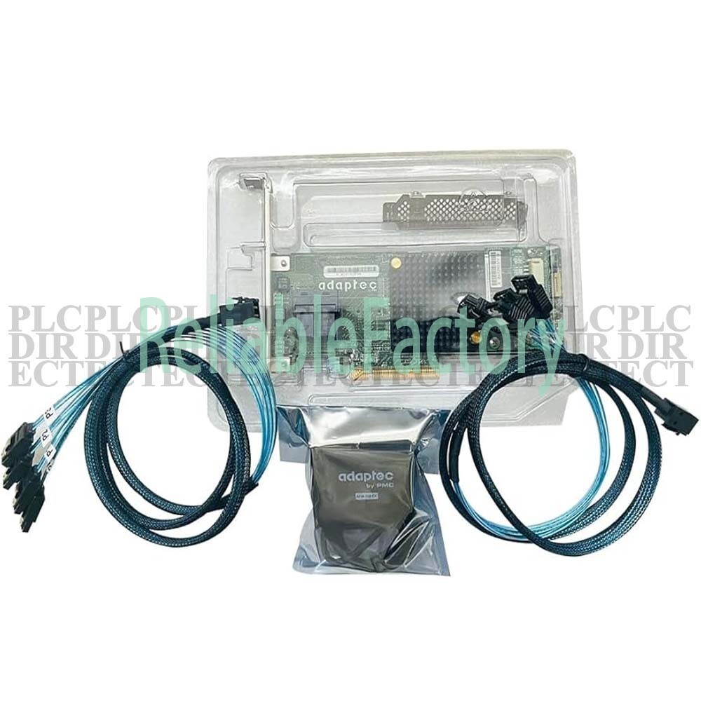 New ADAPTEC ASR-7805 RAID Controller 6Gb/s PCIe 1GB + BBU + 2*SFF-8643