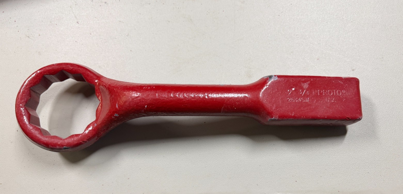 Proto 2644SW 2-3/4” Heavy Duty striking Wrench USA Made