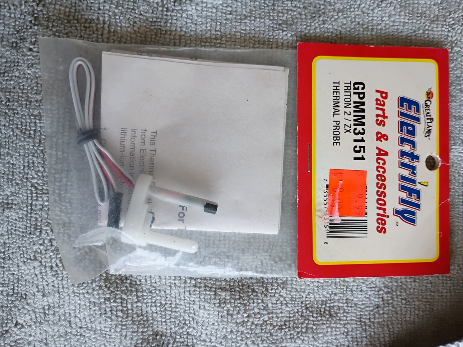 GREAT PLANES ELECTRIFLY GPMM3151 TRITON THERMAL PROBE