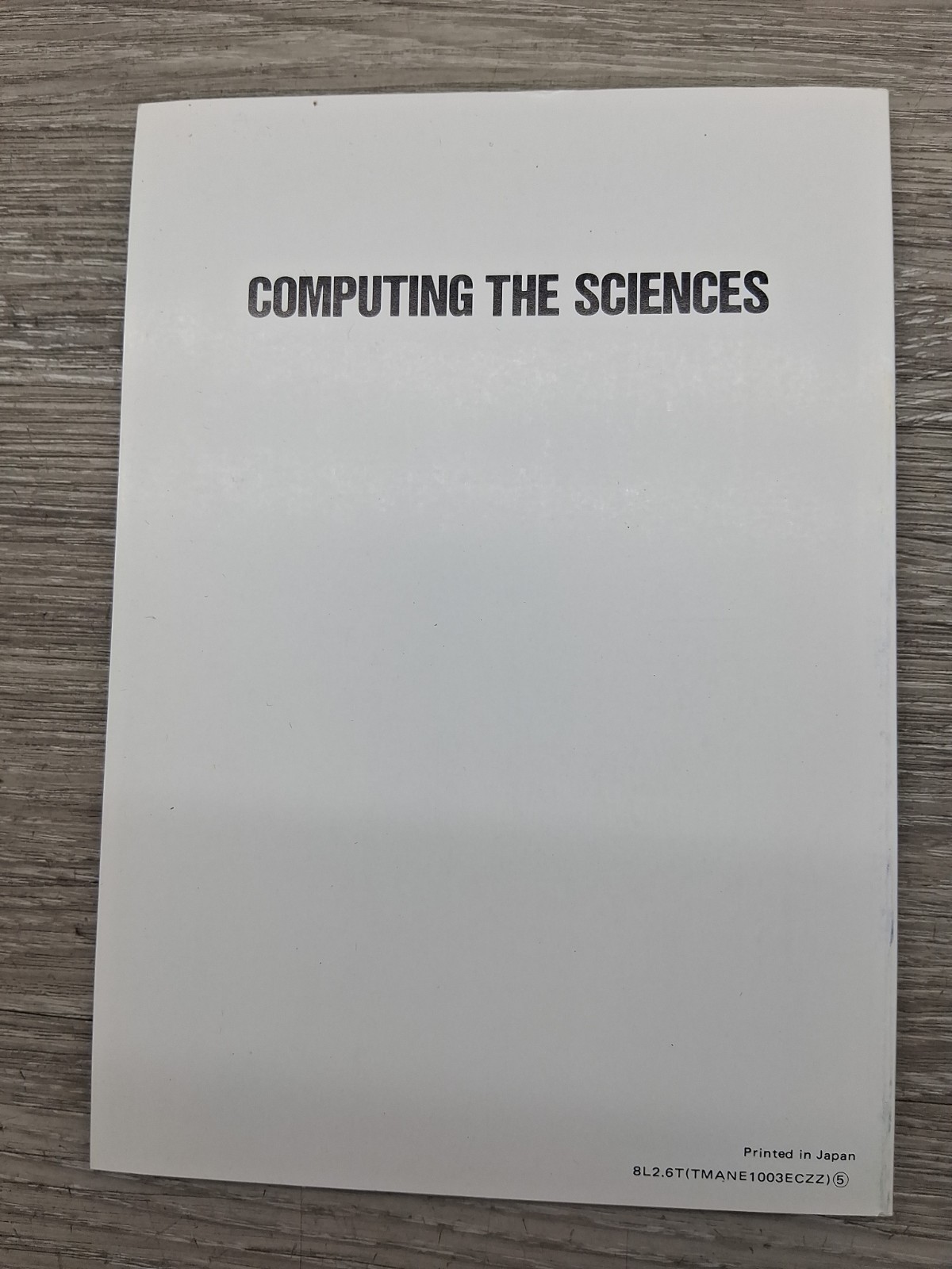 Sharp EL-5500III With Textbook Scientific Computer / Matrix Function ( Read ) !!