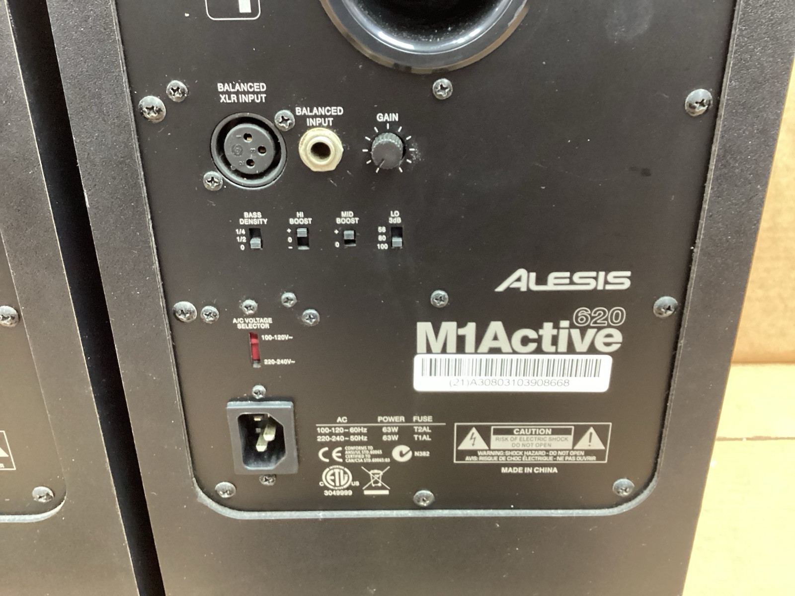 (Pair) Alesis M1 Active 620 Powered Studio Monitor Speaker Tested