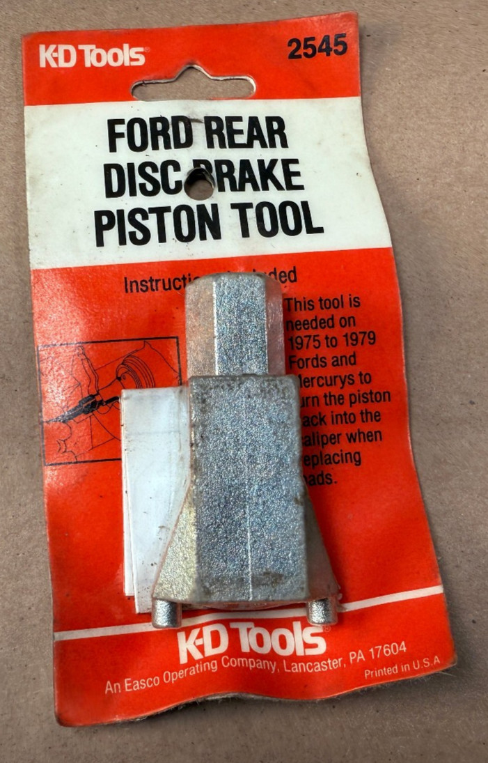 KD Tools USA NO. 2545 Ford Rear Disc Brake Specialty Piston Tool Adapter