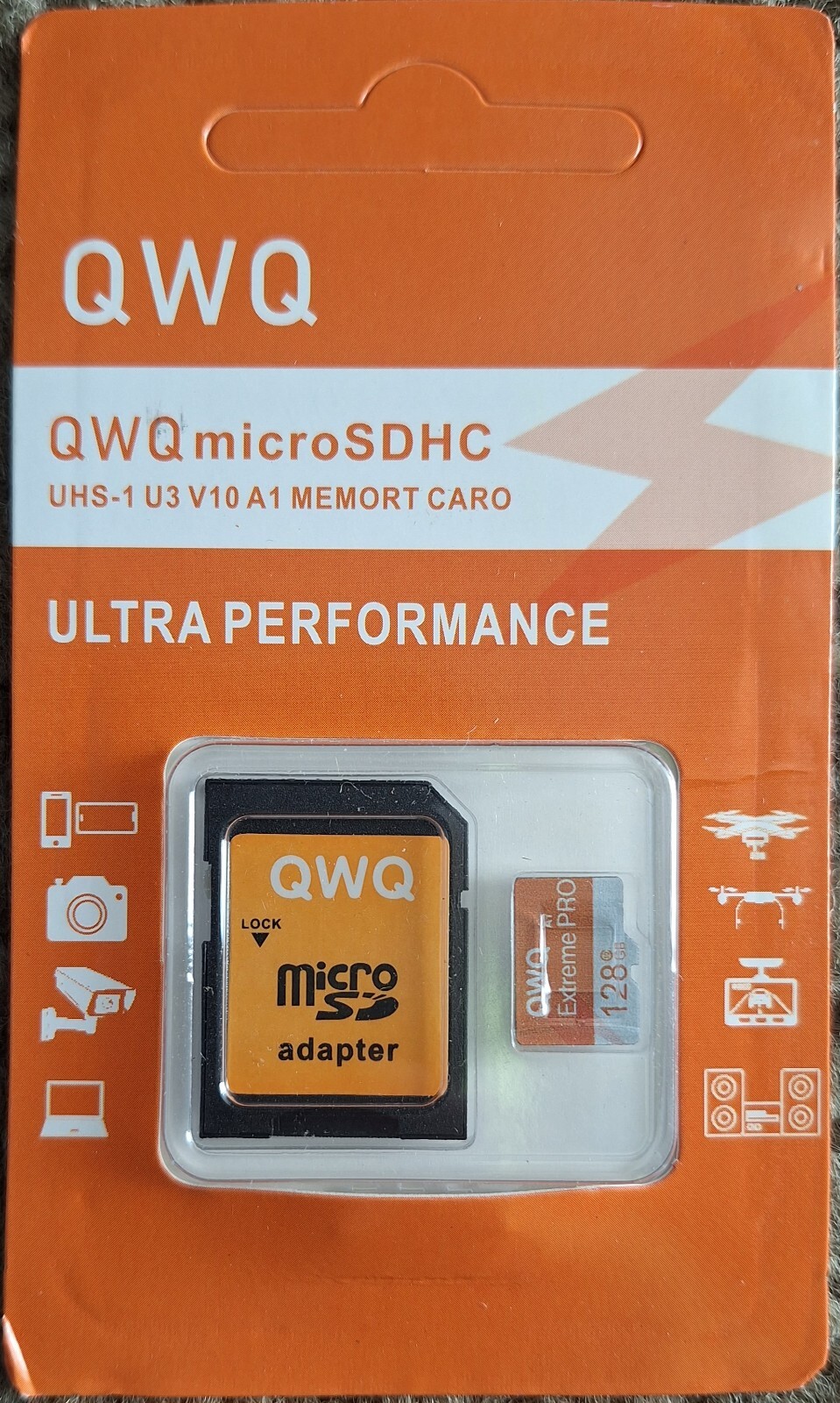 Micro SD Memory Card 128G Ultra Performance
