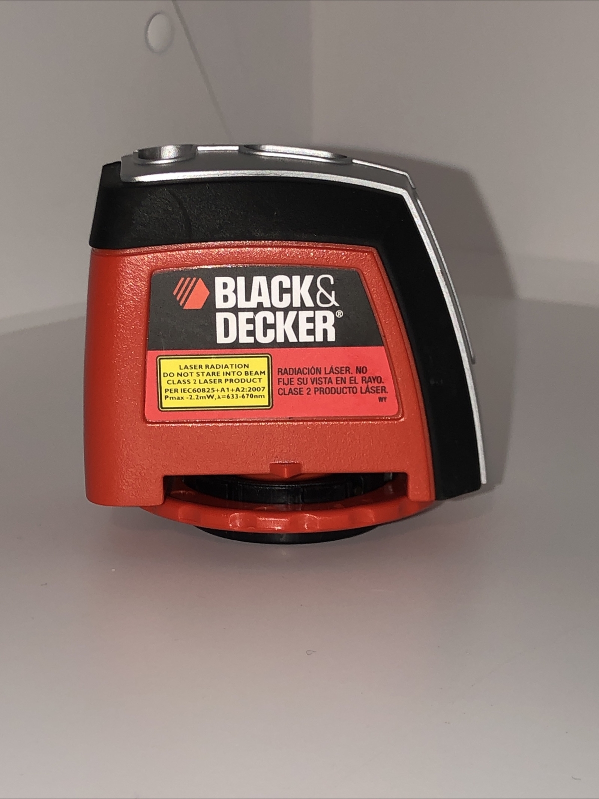 Black and Decker Laser Level Model BDL220S Type 1 Bubble Vials Backlights New