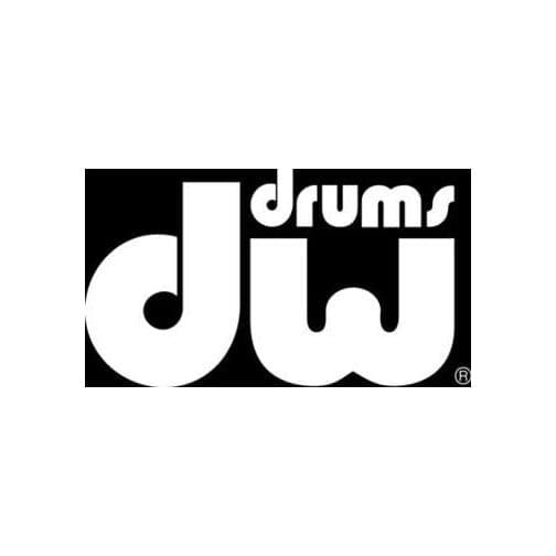 DW PR40BD-WHT Sticker/Bass Drum Logo White
