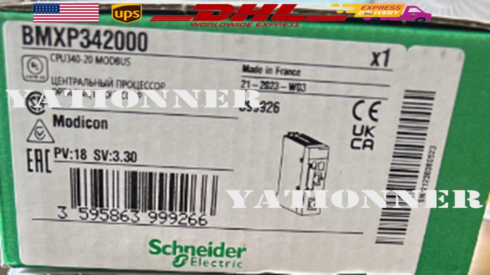 New In Box Schneider BMXP342000