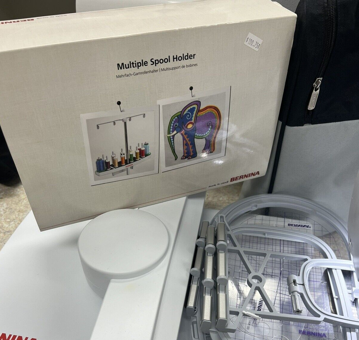 Bernina B700 Embroidery Only Machine with Spool Holder