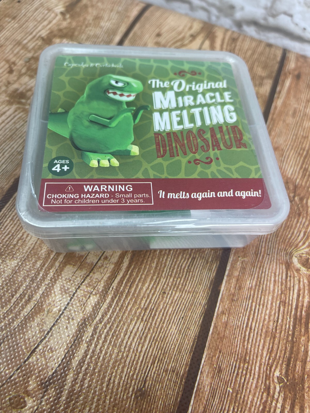 The Original Miracle Melting Dinosaur Stocking Stuffer Cupcake and Cartwheels